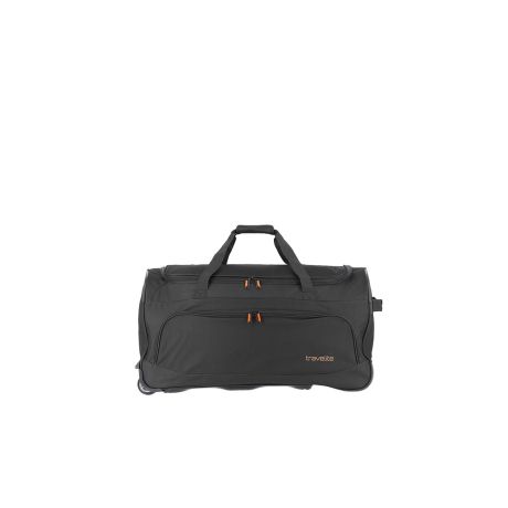 Travelite Basics Fresh Wheeled Duffle 70cm Black / Orange