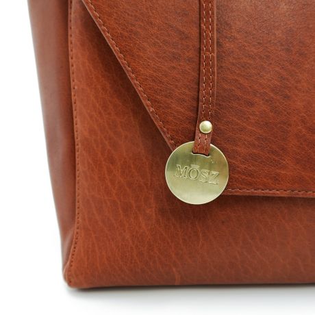 MOSZ Denise Workbag 15,6" Plain Cognac