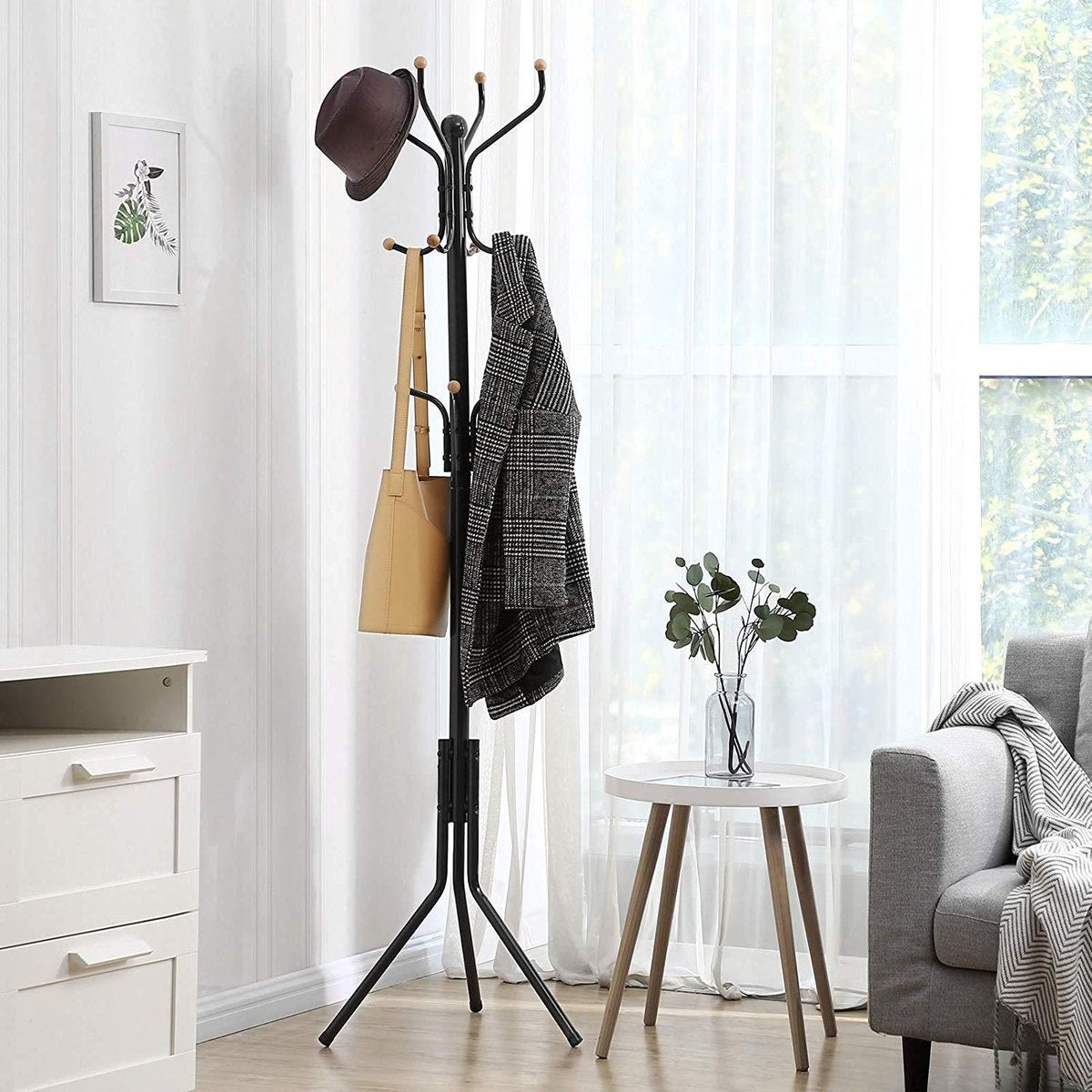 Versa //Songmics // Coatrack // Obsidian