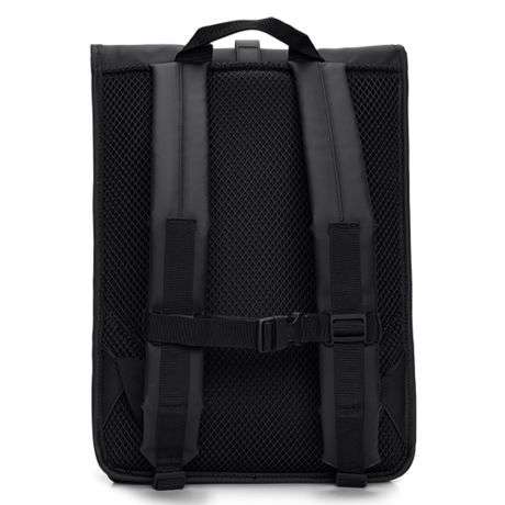 Rains Rolltop 16" Rucksack Black