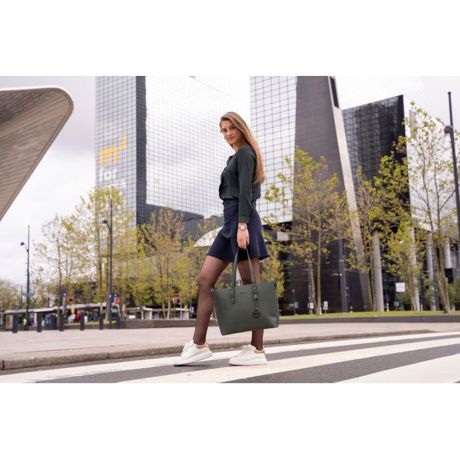 Charm London Birmingham Shopper 15.6" Blue