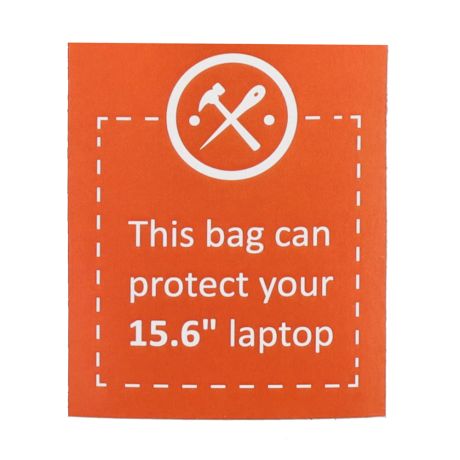 Hide & Stitches Idaho Laptoptas 15,6 Inch Bruin