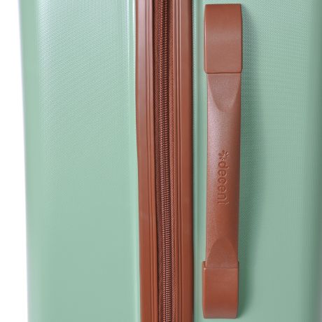 Decent Retro Handbagage Koffer 55 cm Olive Light Green