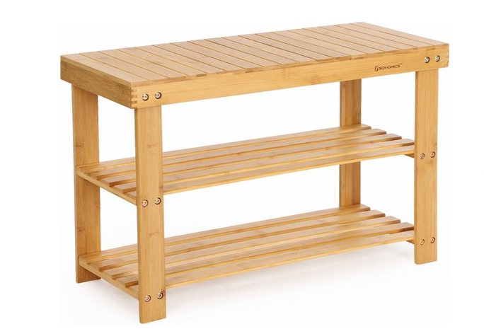 SoleTable // Songmics // Shoerack - Table // Bamboo