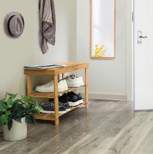 SoleTable // Songmics // Shoerack - Table // Bamboo
