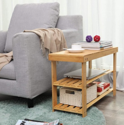 SoleTable // Songmics // Shoerack - Table // Bamboo
