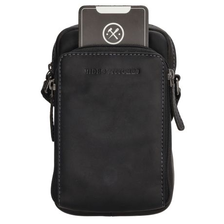 Hide & Stitches Japura Telefoontasje Zwart