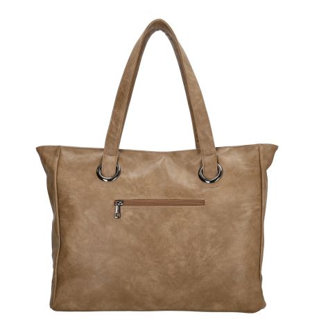 Charm London Liberty Laptoptas 17,3 Inch Taupe