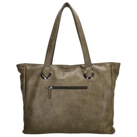 Charm London Liberty Laptoptas 17,3 Inch Olijfgroen