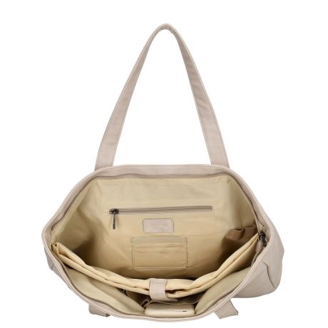 Charm London Liberty Laptoptas 17,3 Inch Lichttaupe