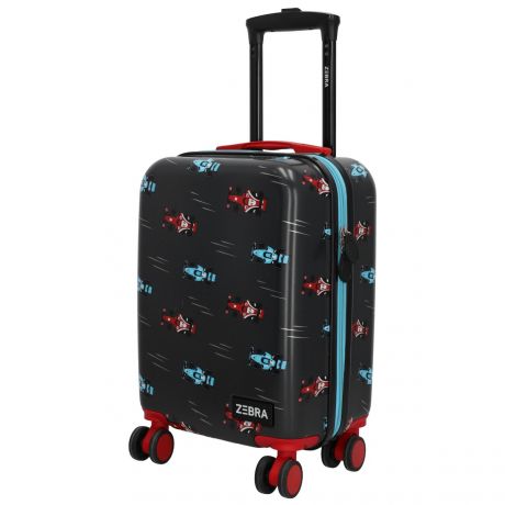 Zebra Trends Kinderkoffer Raceauto Zwart