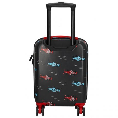 Zebra Trends Kinderkoffer Raceauto Zwart