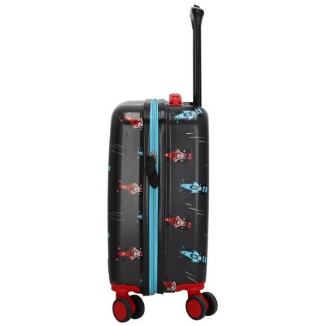Zebra Trends Kinderkoffer Raceauto Zwart