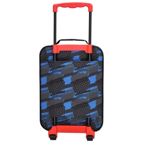 Zebra Trends Zachte Kinderkoffer Race Car Black