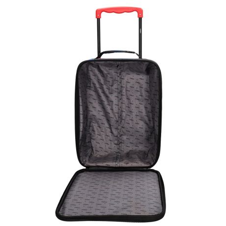 Zebra Trends Zachte Kinderkoffer Race Car Black