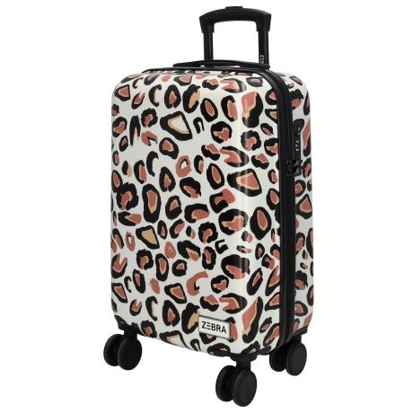 Zebra Trends Animal Handbagage koffer Luipaard