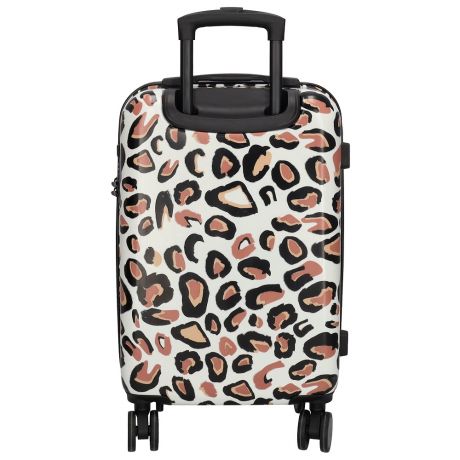 Zebra Trends Animal Handbagage koffer Luipaard