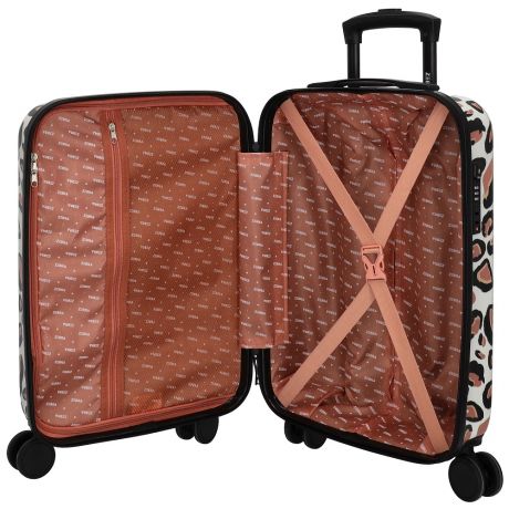 Zebra Trends Animal Handbagage koffer Luipaard