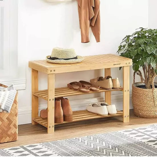 SoleTable // Songmics // Shoerack - Table // Bamboo