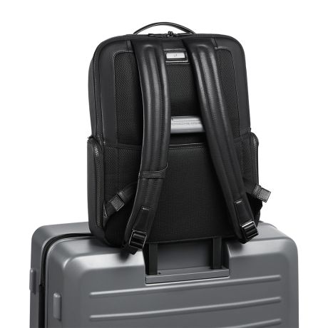 Porsche Design Roadster Leren Laptoprugtas L 15" Black