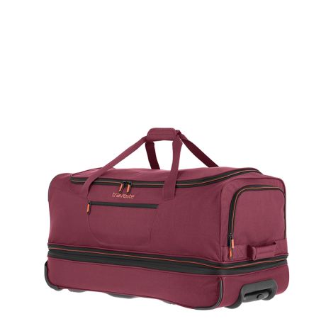 Travelite Basics Wheeled Duffle 70cm Expandable Bordeaux