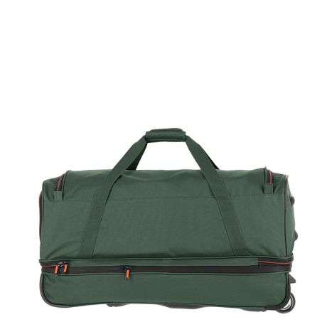 Travelite Basics Wheeled Duffle 70cm Expandable Dark Green