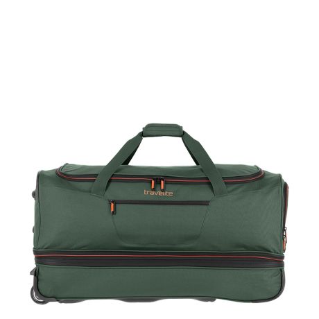 Travelite Basics Wheeled Duffle 70cm Expandable Dark Green