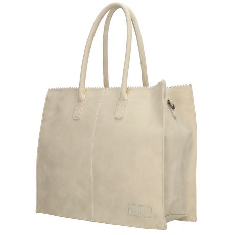 Zebra Natural Bag Lisa XL Shopper Crème