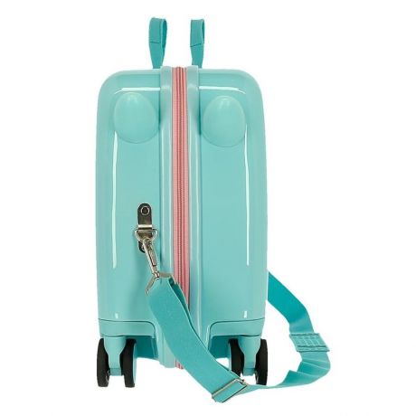 Paw Patrol Rolling Suitcase 4 Wheels Be Happy Mint Green