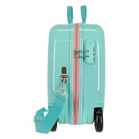Paw Patrol Rolling Suitcase 4 Wheels Be Happy Mint Green