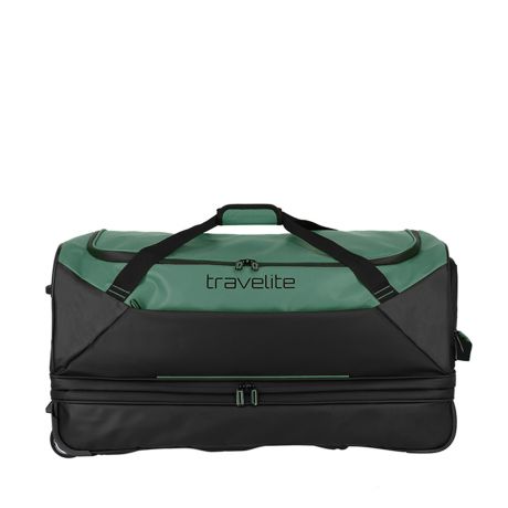 Travelite Basics Tarpaulin Wheeled Duffle Large 70 cm Expandable Green