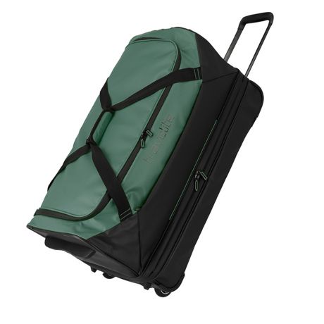 Travelite Basics Tarpaulin Wheeled Duffle Large 70 cm Expandable Green