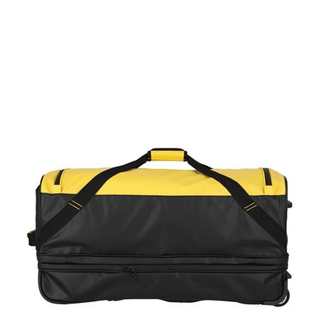 Travelite Basics Tarpaulin Wheeled Duffle Large 70 cm Expandable Yellow