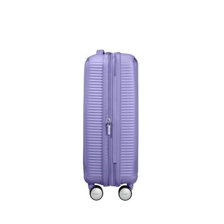 American Tourister Soundbox Spinner 55 Expandable Lavender