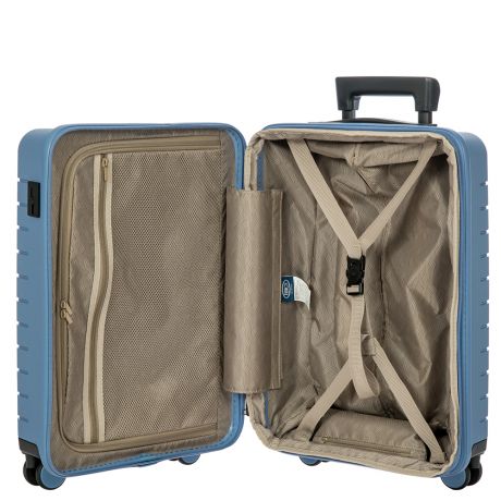 Bric's Be Young Ulisse Trolley 55 Grey Blue