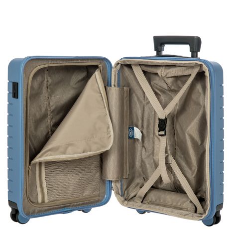 Bric's Be Young Ulisse Trolley 55 Grey Blue
