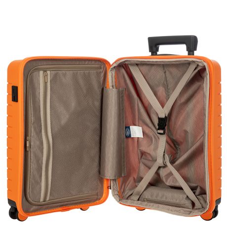 Bric's Be Young Ulisse Trolley 55 Expandable Orange
