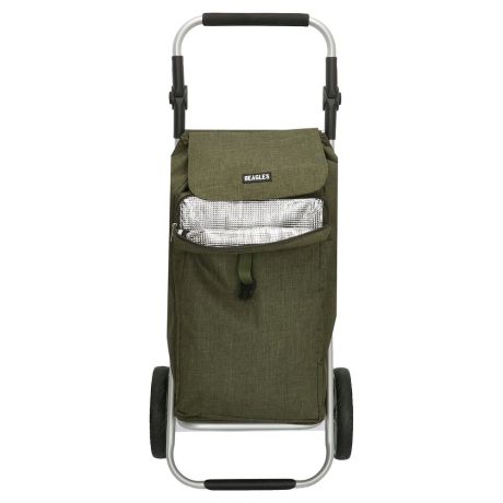 Beagles Alberic Boodschappen Trolley Olijf Groen