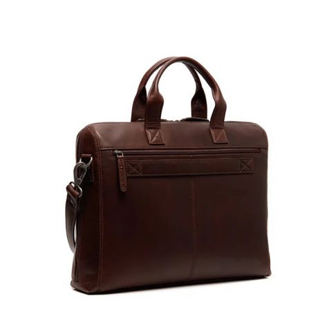 Chesterfield Levanto Laptoptas 14" Schoudertas Bruin