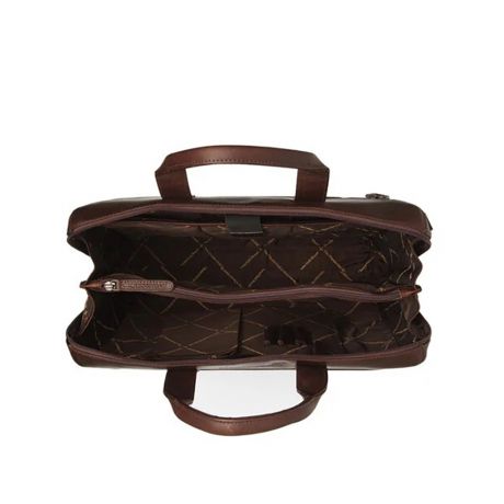 Chesterfield Levanto Laptoptas 14" Schoudertas Bruin
