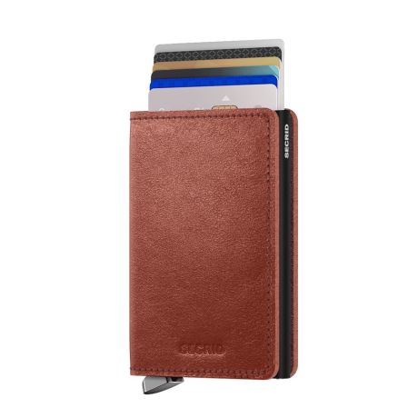 Secrid Premium Slim Wallet Portemonnee Basco Brown