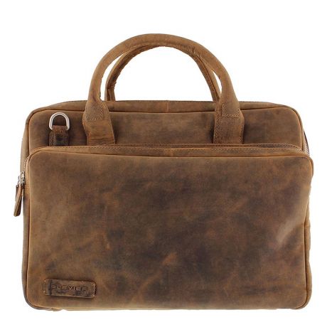 Plevier Galileo Laptoptas 15.6 Inch Bruin