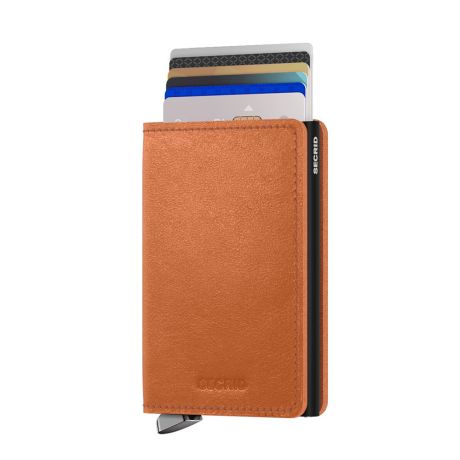 Secrid Premium Slim Wallet Portemonnee Basco Cognac