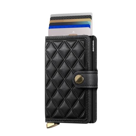 Secrid Premium Mini Wallet Portemonnee Emboss Diamond Black