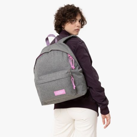 Eastpak Padded Pak'r Rugzak Kontrast Stripe Grey