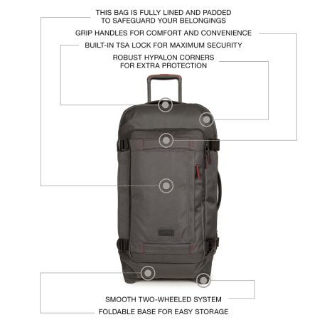 Eastpak CNNCT Tranverz L Trolley Cnnct Army