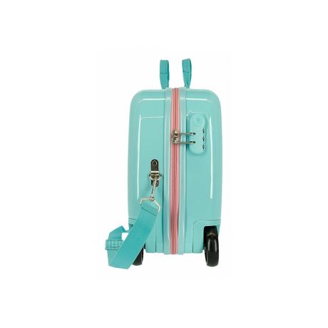 Frozen Rolling Suitcase 4 Wheels Arrendelle Is Home Mint Green