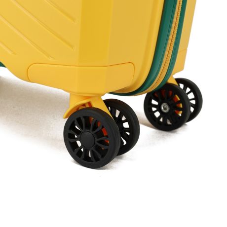 Resa Uppsala Handbagage Spinner 55/35 cm Yellow/Green