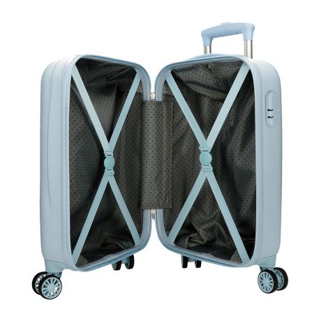 Frozen Handbagage koffer 50 cm Believe In The Journey Ice Blue