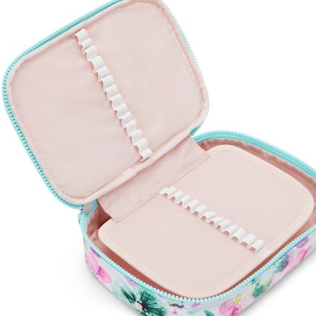 Kipling 100 Pens Etui Aqua Blossom